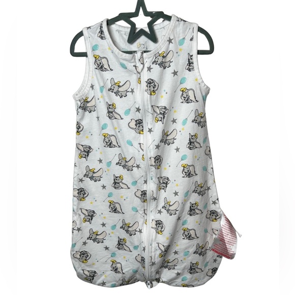 Disney Other - Disney Baby Dumbo Sleep Sack 0-3 Months Baby Light 100% Cotton Gender Neutral